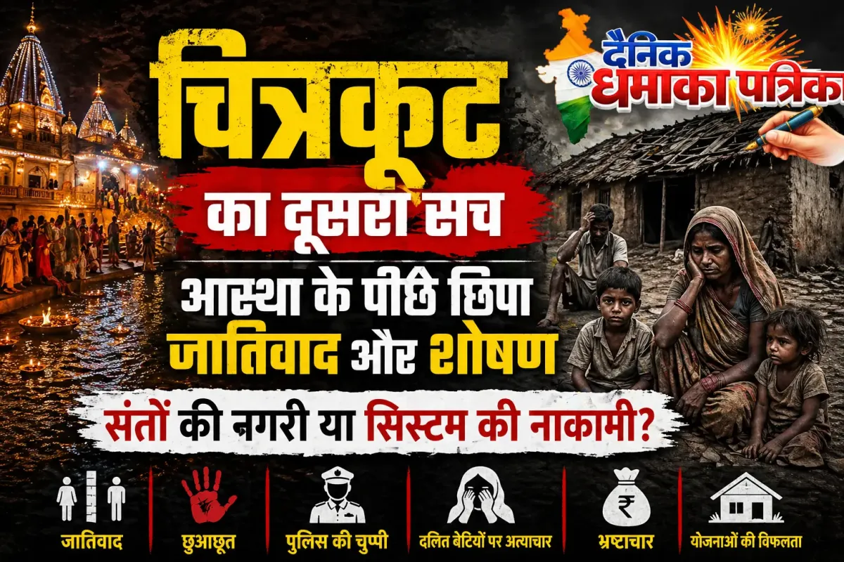 चित्रकूट: संतों की नगरी की दास्तान-ए-ग़म – जातिवाद, छुआछूत और शोषण की वो तस्वीरें, जिनसे आँखें चुराता है पर्यटन